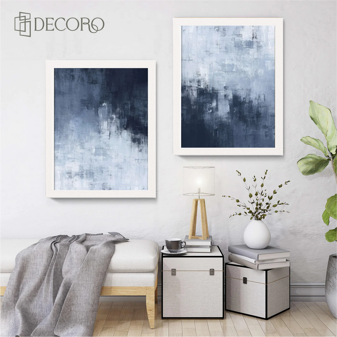 White Picture Frame Wall Art Photo 20mm Frame